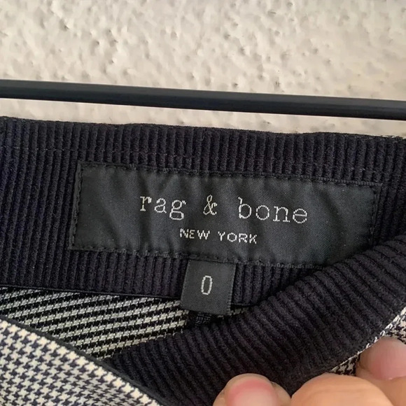 Rag & Bone Simone Extra Slim Glen Size 0 - Picture 5 of 6